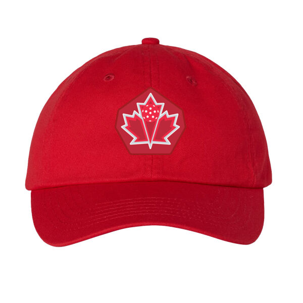 Valucap Adult Emblem Patched Dad Cap Thumbnail
