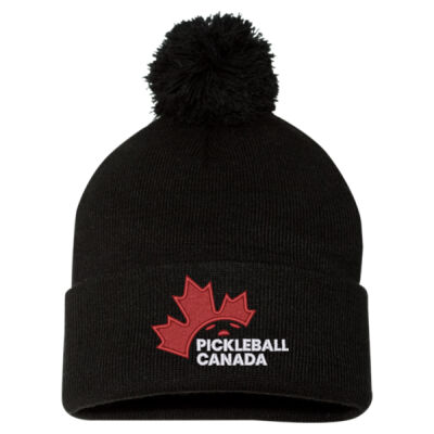 Sportsman Adult Emblem Embroidered Pom-Pom Toque Thumbnail