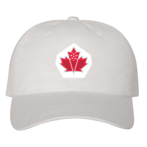 Yupoong Adult Emblem Patched Dad Cap Thumbnail