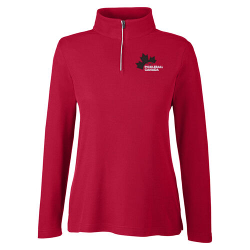 Core365 Women's Emblem Embroidered Quarter Zip Thumbnail