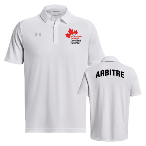 UA Men's French Certified Officials Printed Polo Thumbnail