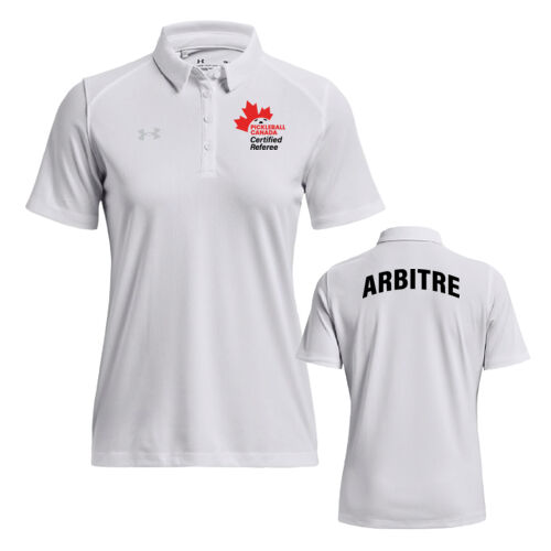UA Women's French Certified Officials Printed Polo Thumbnail