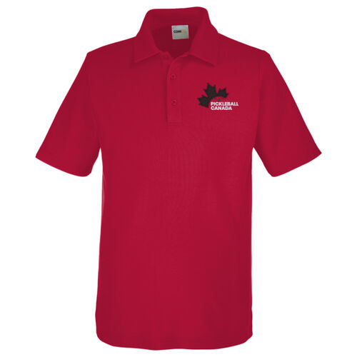 Core365 Unisex Embroidered Pique Polo Thumbnail