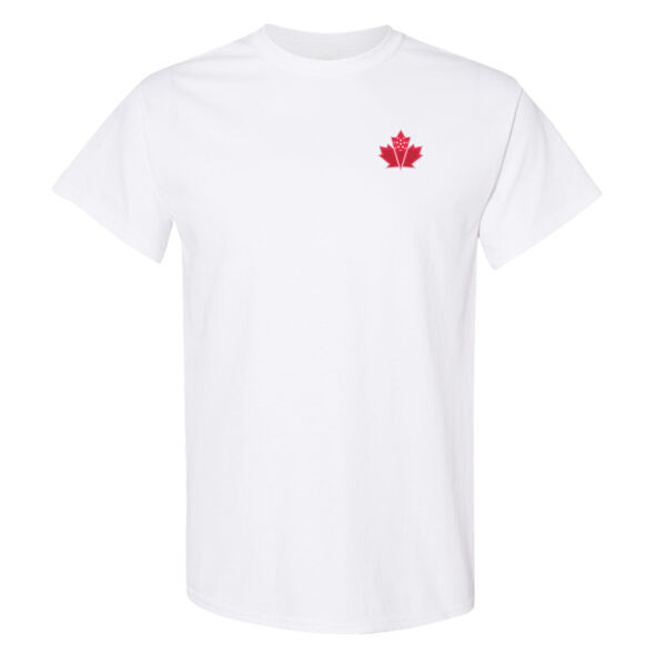 Gildan Men's Leaf Emblem Printed T-Shirt Thumbnail