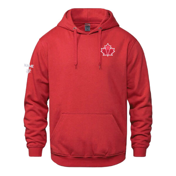 Vault Unisex Leaf Emblem Printed Hoodie Thumbnail