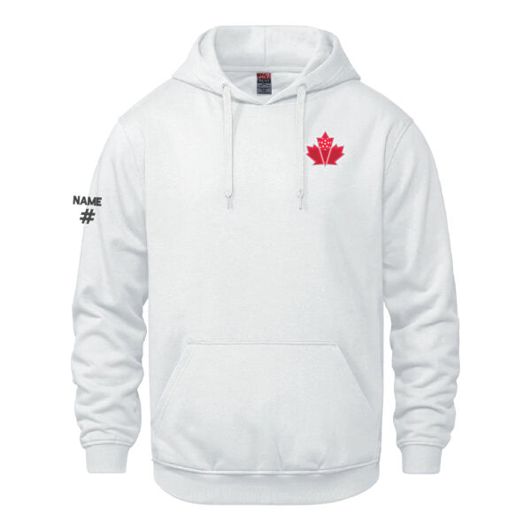Vault Unisex Leaf Emblem Printed Hoodie Thumbnail