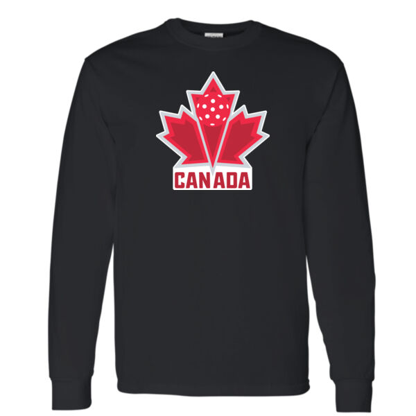 Gildan Unisex PB Crest Printed Long Sleeve Thumbnail