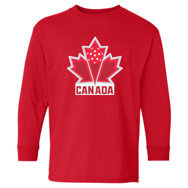 Gildan Youth PB Crest Printed Long Sleeve Thumbnail