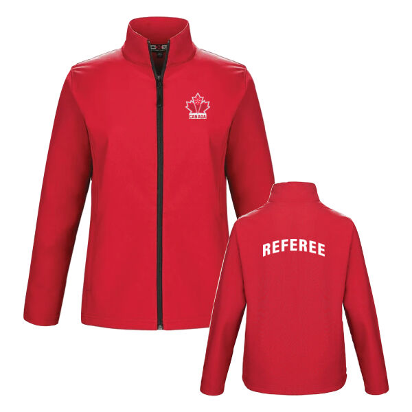Cadet Women's English Officials Printed Soft Shell Jacket Thumbnail